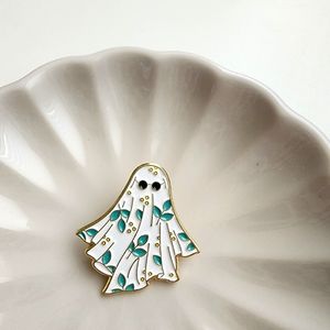 3 for 1/2 Price ⭐️Floral Ghost Enamel Pin
